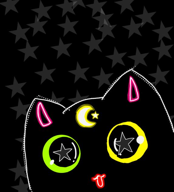 neon cat🖤