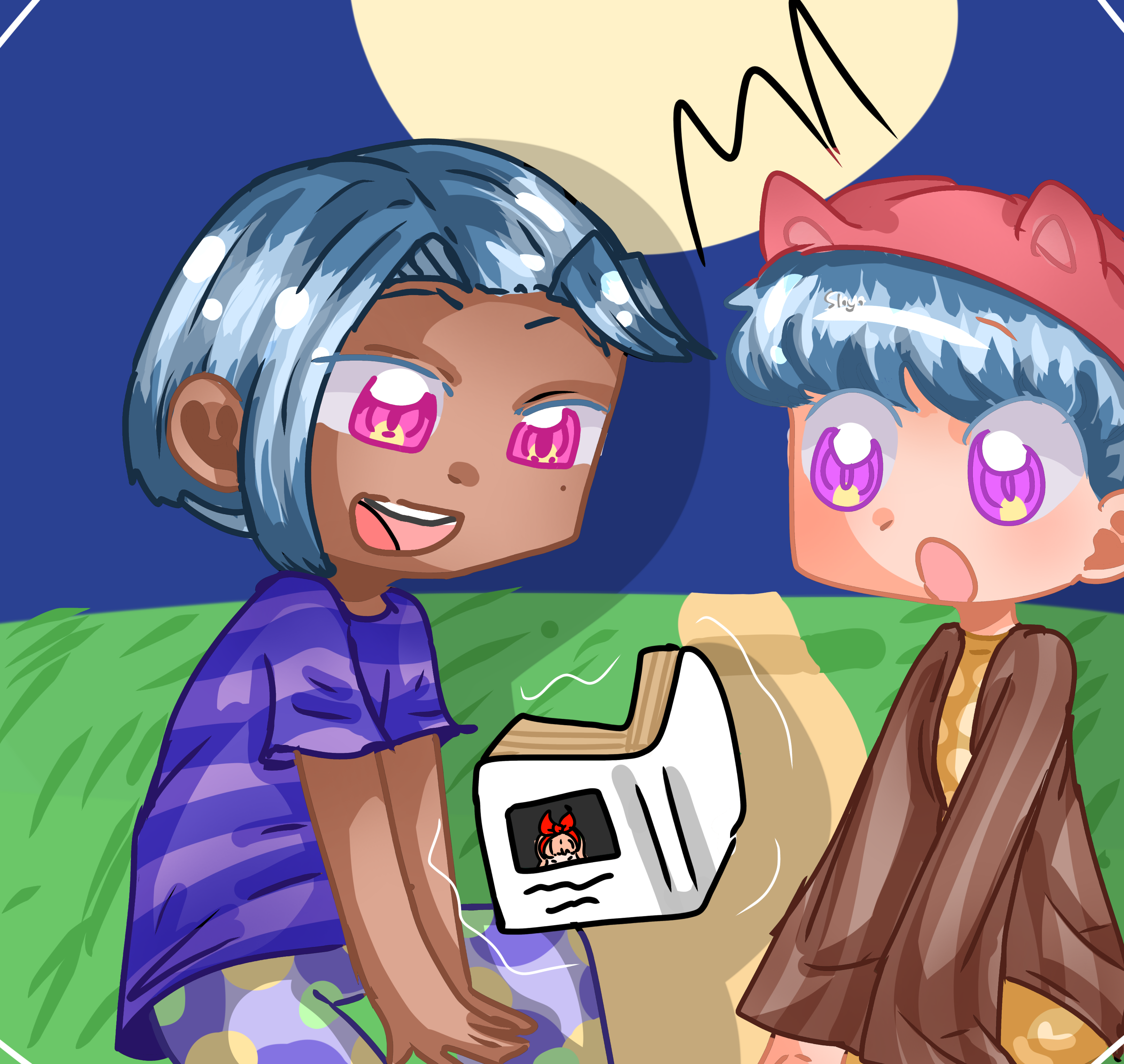 I can make this book float - ibisPaint