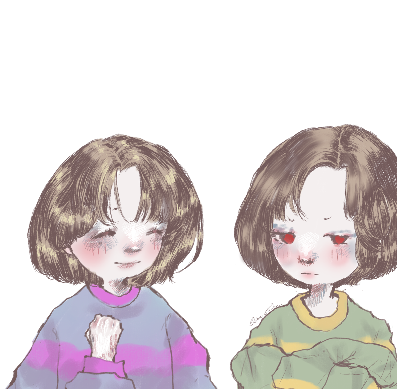 Trying out some of my first fan-arts! - ibisPaint