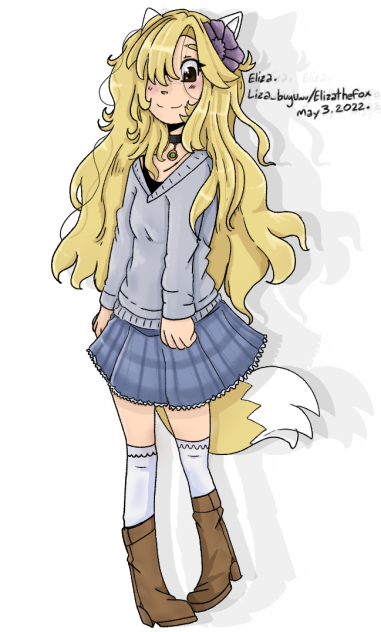 Eliza[speed paint][oc] - ibisPaint