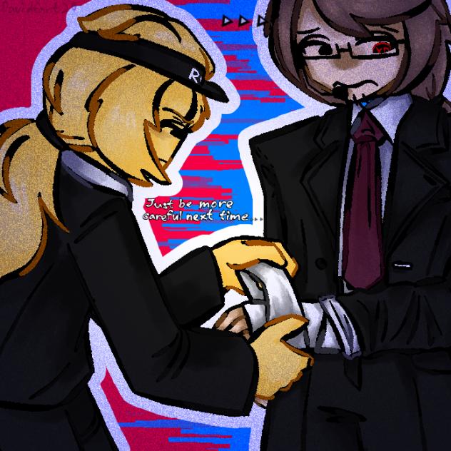 Manager Elliot and Agent 007n7 forsaken