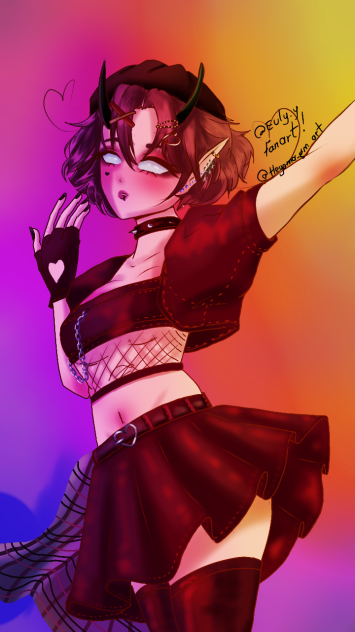 fan art @euly_y (ilustracion rápida)