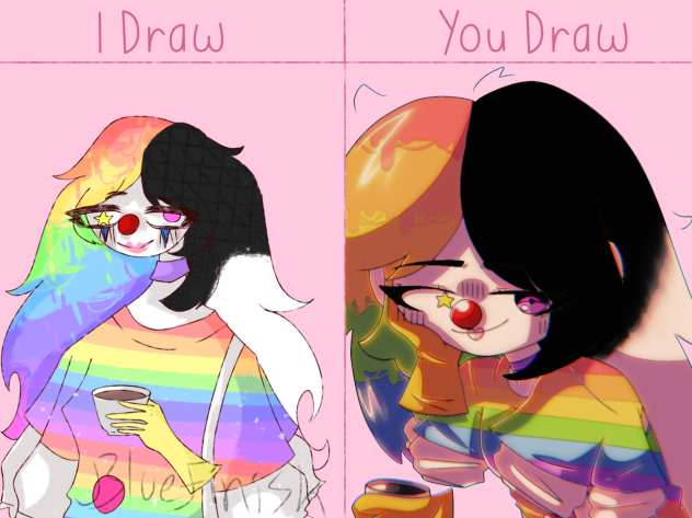 For BlueFinish’s I draw You draw