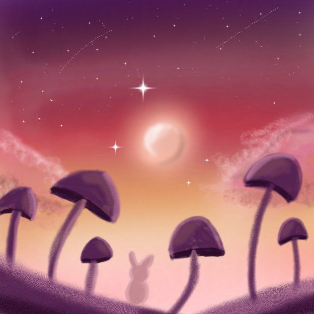 cute dream sky ⭐🐇