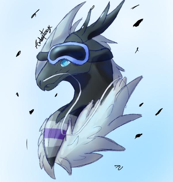Fursona headshot