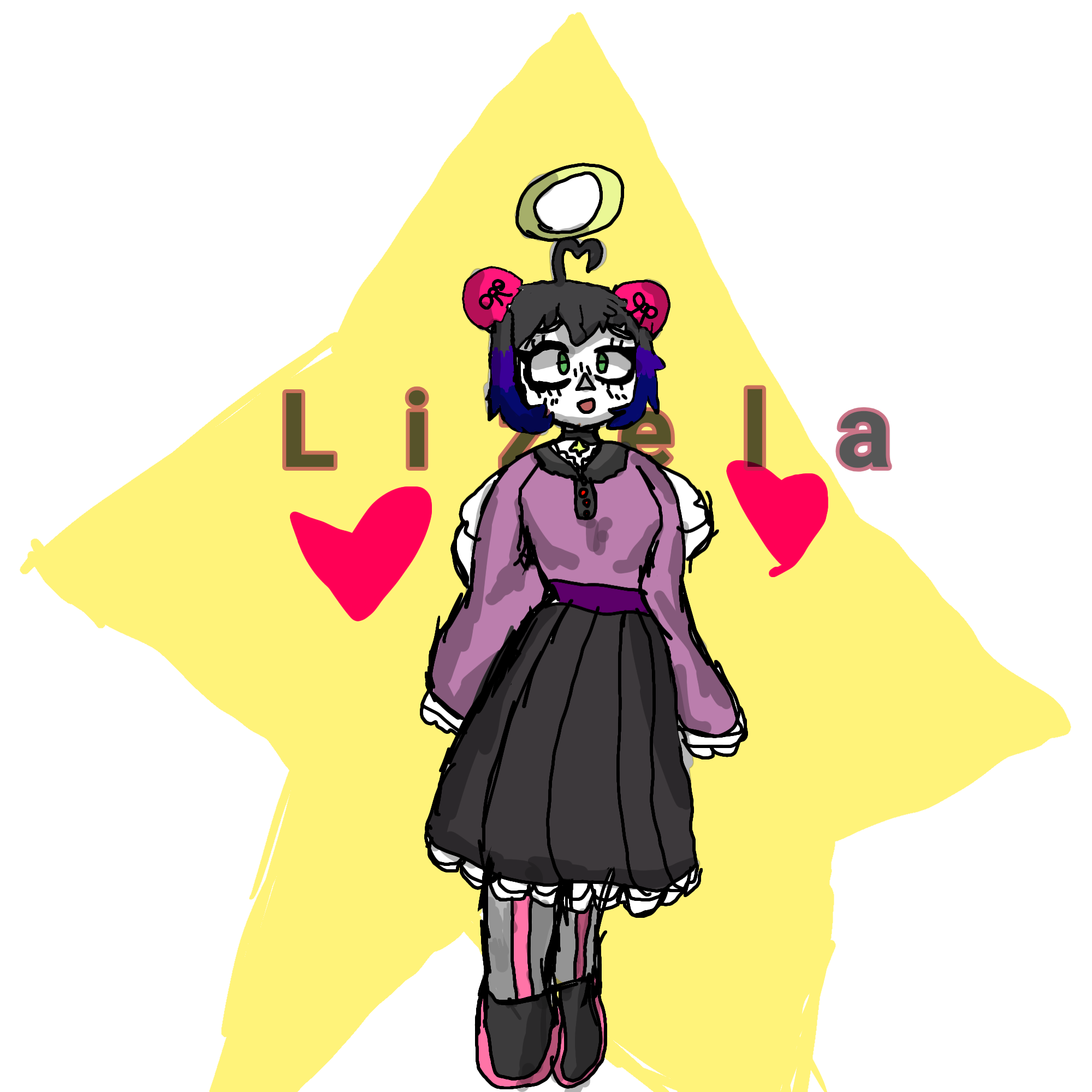 drawing some else's art in my style 1 - ibisPaint