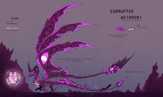 Corrupted veidreki concept art
