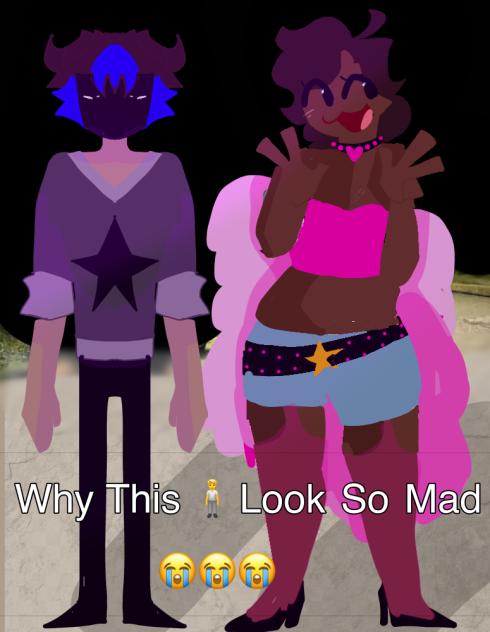 Y this 🧍 look so mad😭😭😭
