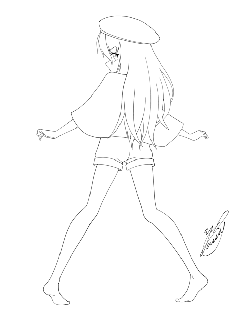 To the other side（線画）