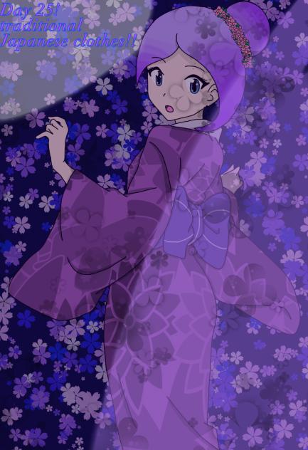 Day 25!! Japanese traditional wear!!