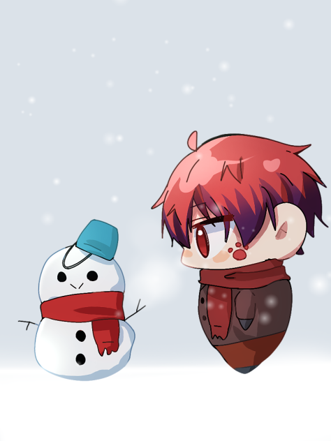 雪だるまとるんくん