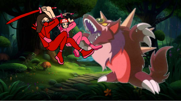 Wendy And Suzume Vs Wolfwrath.