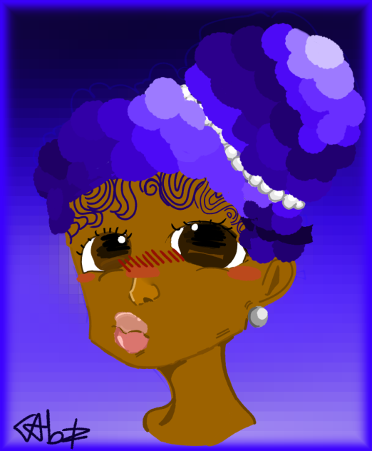 Grape girl 🍇
