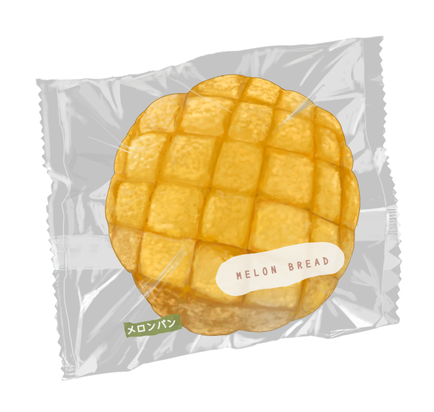 Melon bread ibisPaint