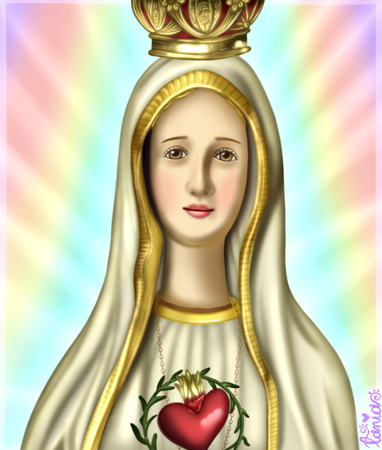 Virgen de Fatima 🤍