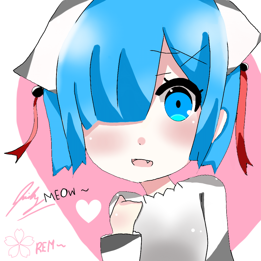 Rem_Chan_Neko ibisPaint