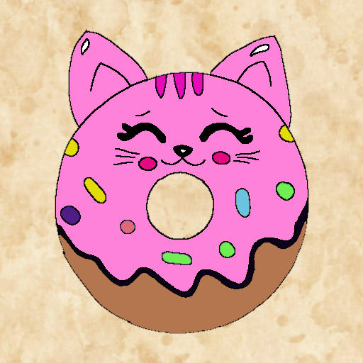 Funny Donut - ibisPaint