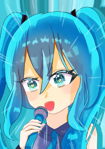 初音ミク！