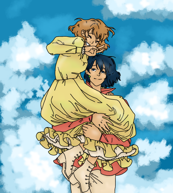 Howl Pendragon and my OC