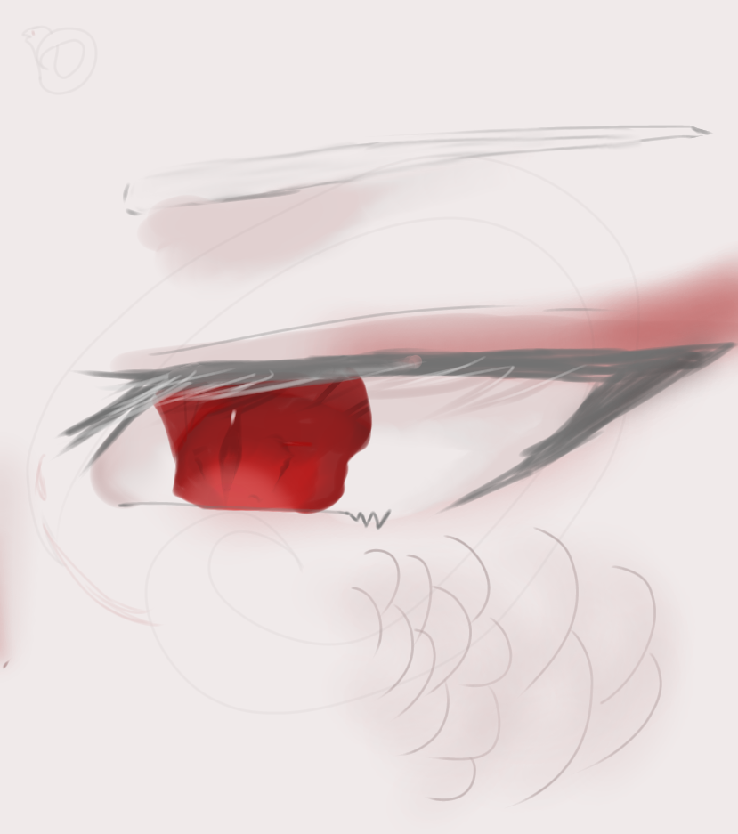 白蛇の目 - ibisPaint