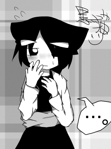 久々に黒猫