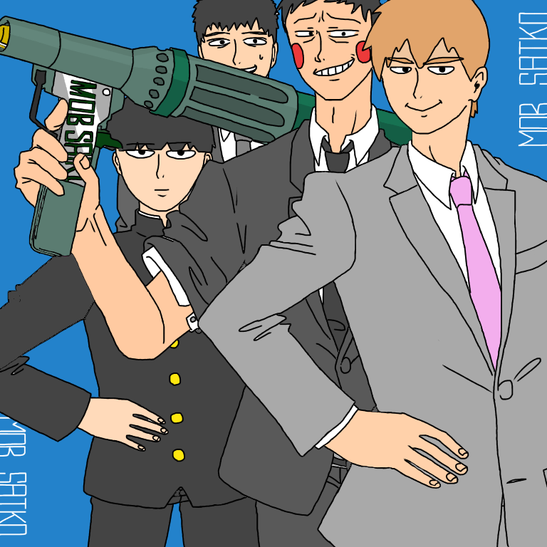 モブサイコ100 霊とか相談所総メンバー Ibispaint モブサイコ100 霊とか相談所総メンバー Ibispaint