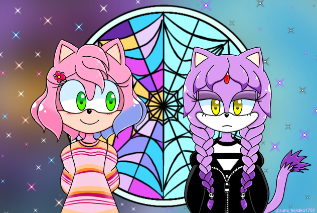 Amy Enid x Blaze Wednesday