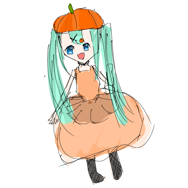 かぼちゃミク
