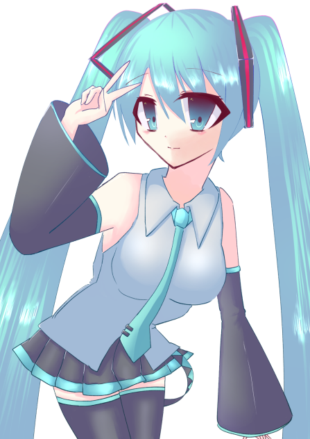 初音ミク描いてみた~