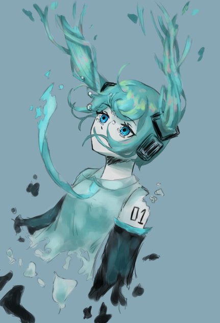 初音ミクの消失 初音ミク　未使用 スリーブ
