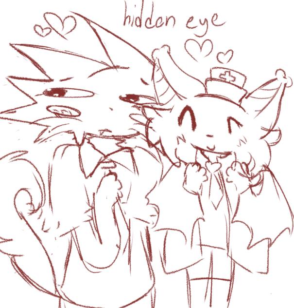 Yes i ship my oc w secret agent (^0^)