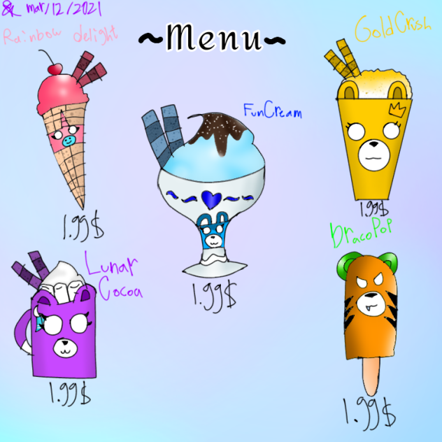 Krew Menu