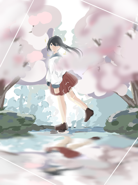 背景練