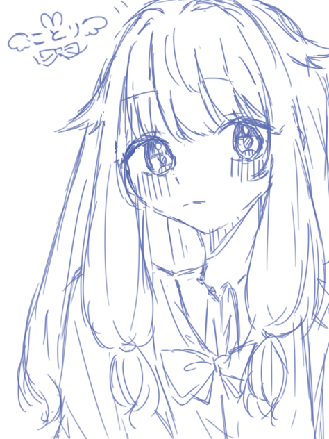 ペンタブ練習　ラクガキ2