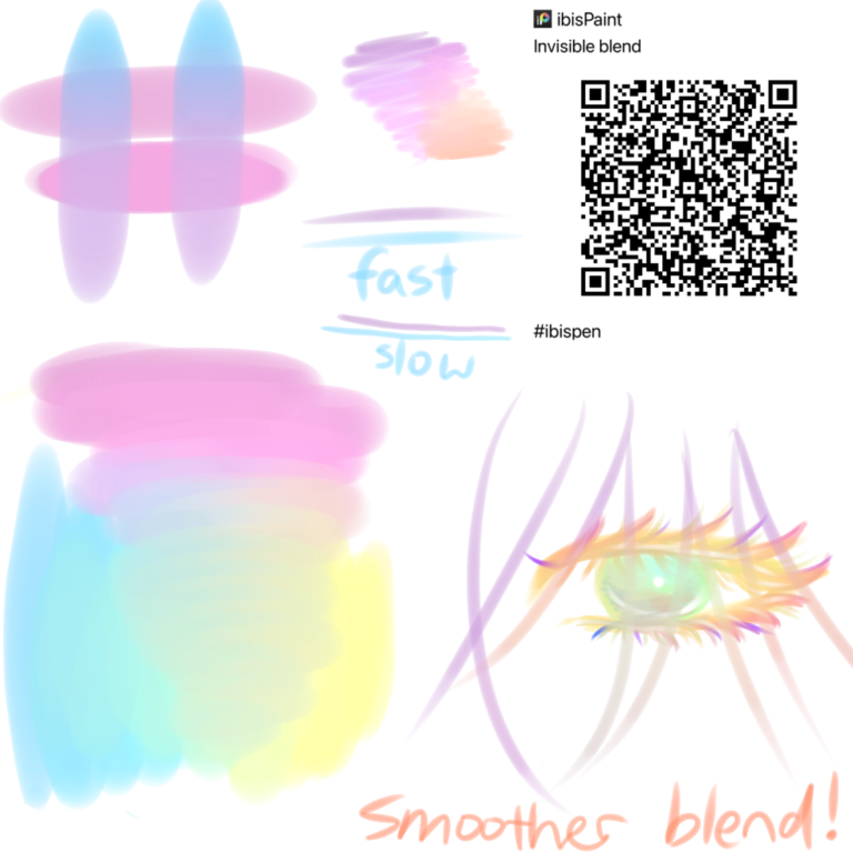No Ad Smooth blending brush - ibisPaint