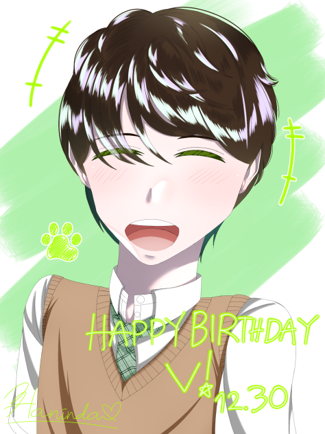 Happy Birthday, V 🐻🎂