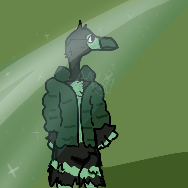 My freind as a fursona 💀