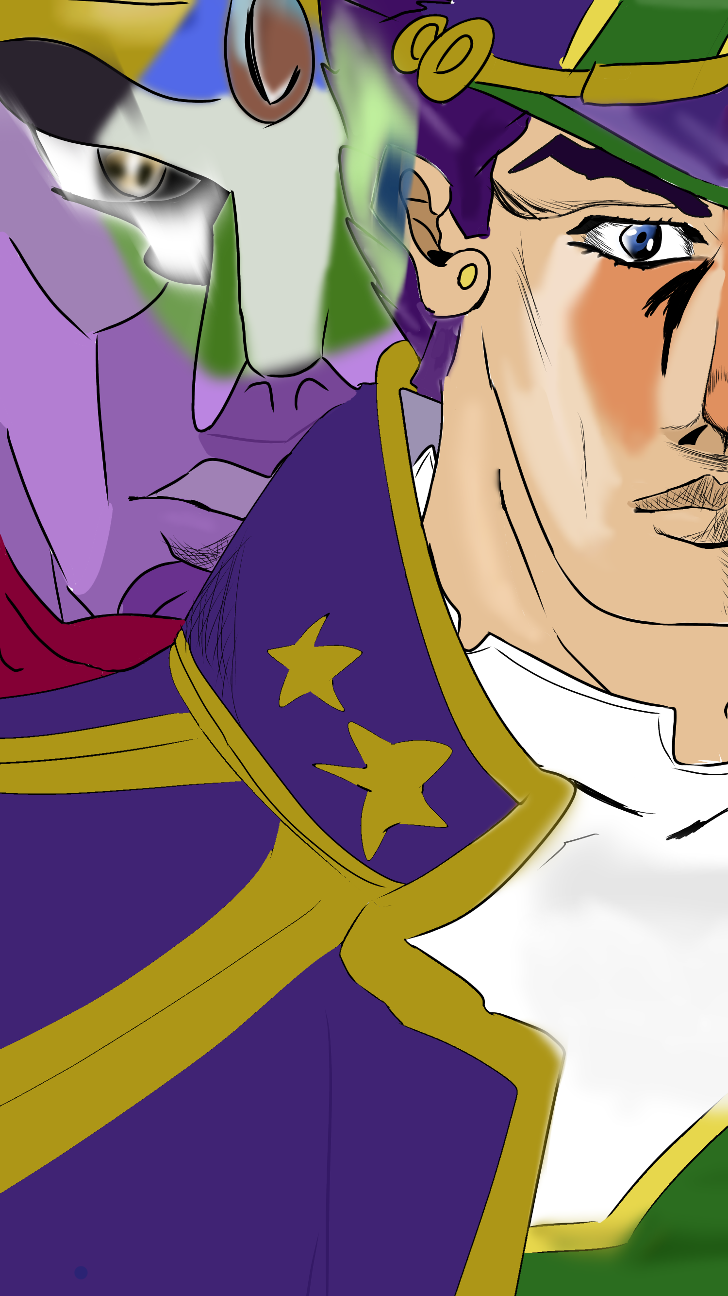 スタープラチナ ザ・ワールド ibisPaint