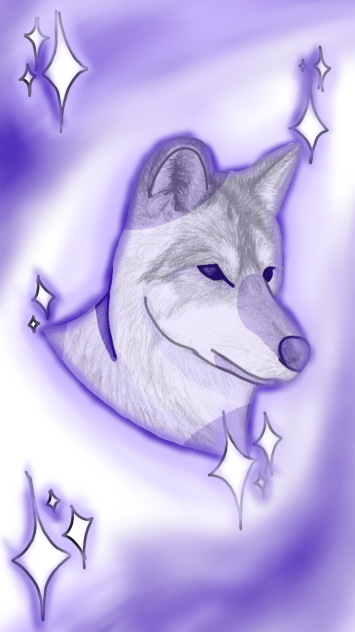 purple wolf