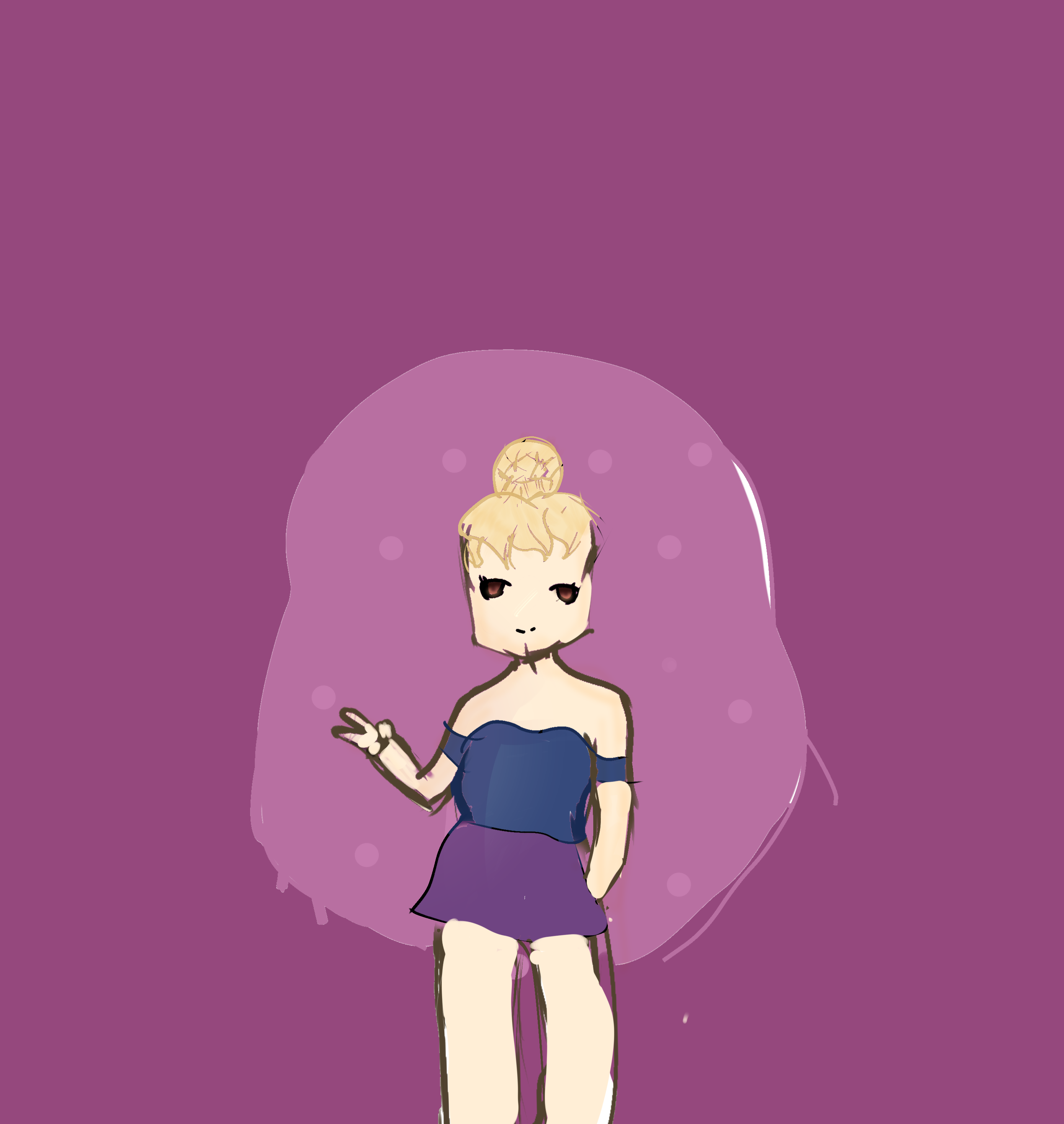 Random girl ig - ibisPaint