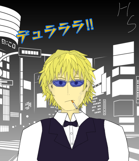 平和島静雄　イラスト