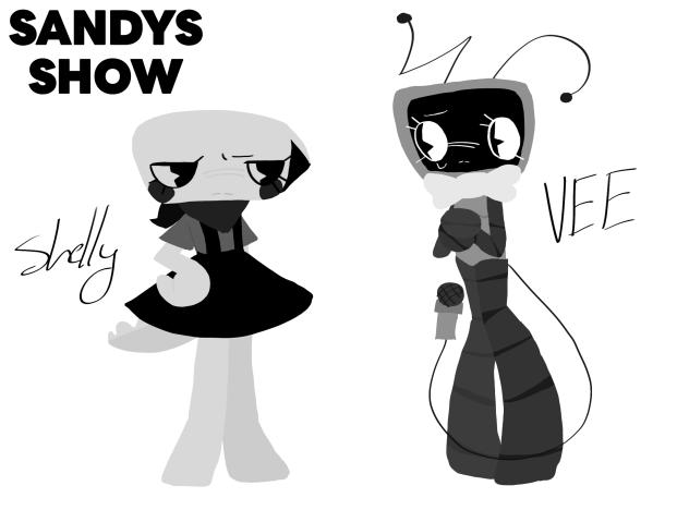 Shelly and vee in my AU!!