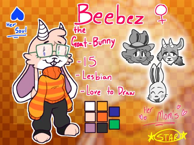 My DeltaRune Oc Beebez the Bun-Goat