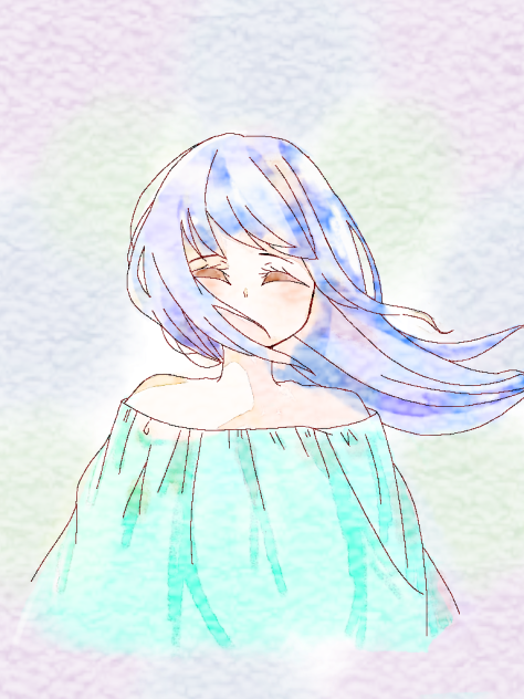 水彩風