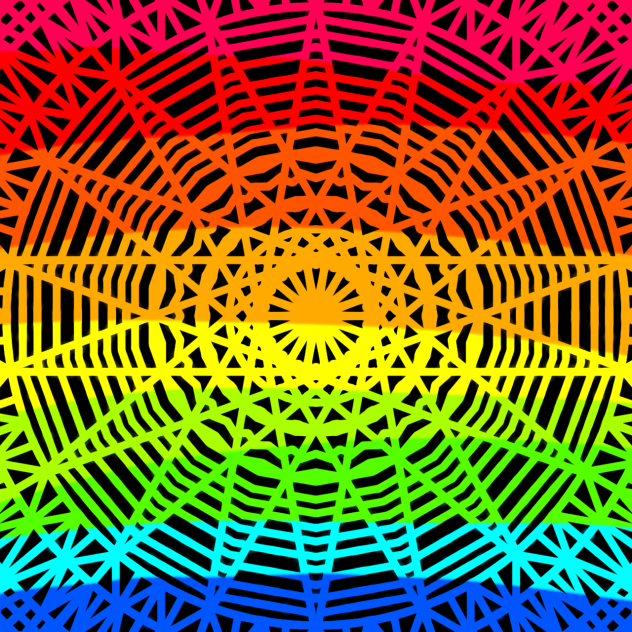 Rainbow pattern