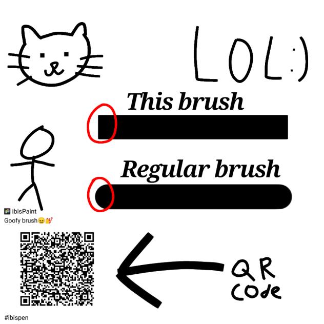 Goofy brush