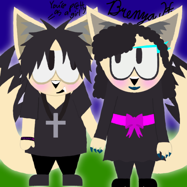 Genderbent Henriel (Henrietta X Michael)