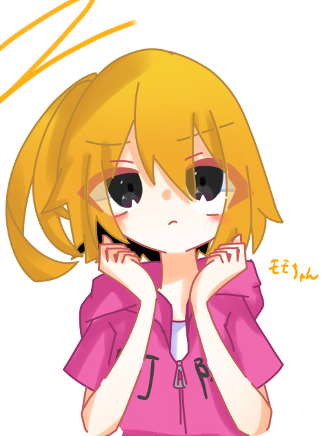 モモちゃん　可愛く描きたかっただけ