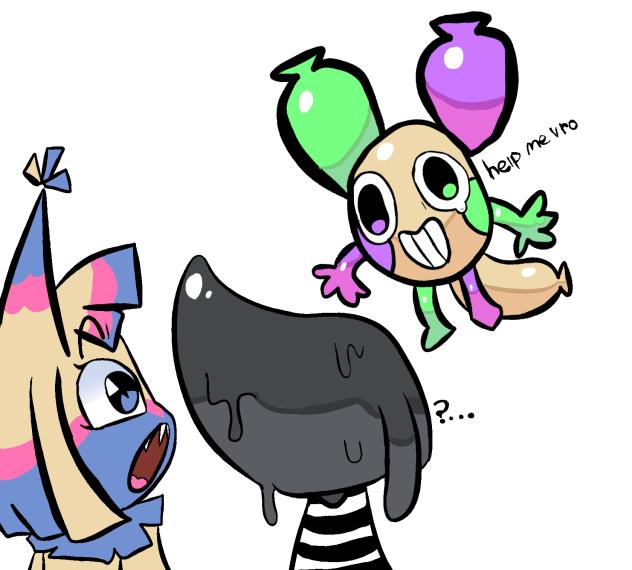 Floating looey!