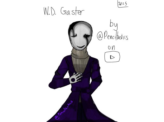 Gaster #undertale #ibispaint #digitalart